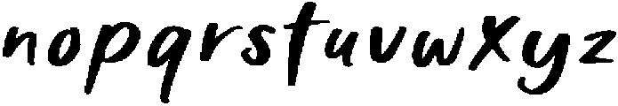 Jarang Pulang otf (400) Font LOWERCASE