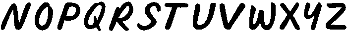 Jardin Regular otf (400) Font UPPERCASE