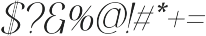 Jasmeena Italic otf (400) Font OTHER CHARS