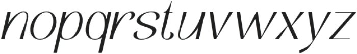 Jasmeena Italic otf (400) Font LOWERCASE