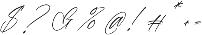 Jasmine Angeloni Italic Italic otf (400) Font OTHER CHARS