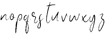 Jasmine Regular otf (400) Font LOWERCASE