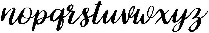 Jasmine-Regular otf (400) Font LOWERCASE