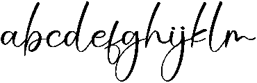 Jasmine Regular otf (400) Font LOWERCASE