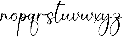 Jasmine Regular otf (400) Font LOWERCASE