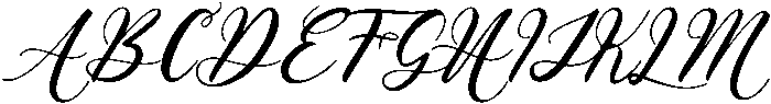 Jasmine otf (400) Font UPPERCASE