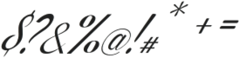 JasmineRosemary Script otf (400) Font OTHER CHARS
