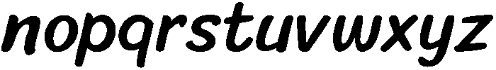 Jasper Regular otf (400) Font LOWERCASE