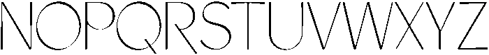 Jasper Regular otf (400) Font UPPERCASE