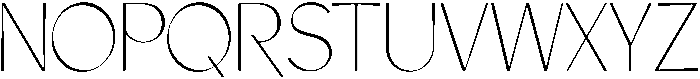 Jasper Regular otf (400) Font LOWERCASE