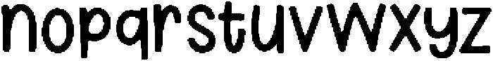 Jata ttf (400) Font LOWERCASE