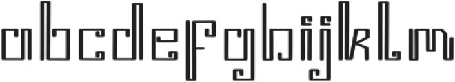 Javana otf (400) Font LOWERCASE