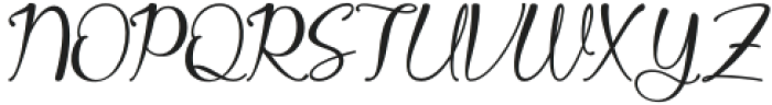 Javin-Regular otf (400) Font UPPERCASE