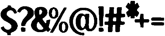 Javu ttf (400) Font OTHER CHARS