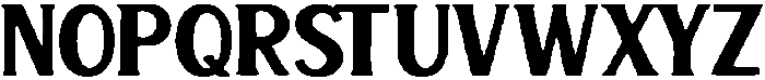 Javu ttf (400) Font UPPERCASE