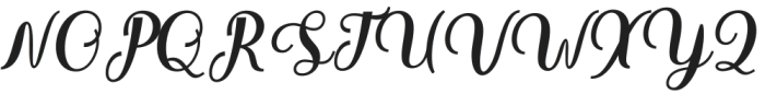 Jawelery-Italic otf (400) Font UPPERCASE