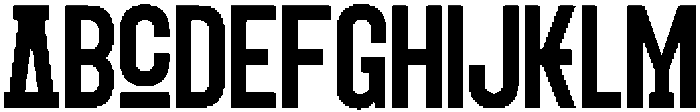 Jaxon Regular otf (400) Font UPPERCASE