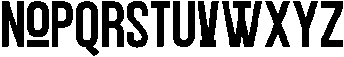 Jaxon Regular otf (400) Font UPPERCASE
