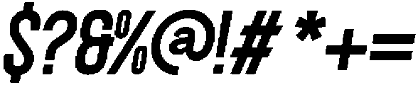 Jaxon Regular_Italic otf (400) Font OTHER CHARS