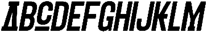 Jaxon Regular_Italic otf (400) Font UPPERCASE