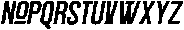 Jaxon Regular_Italic otf (400) Font UPPERCASE