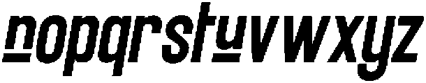 Jaxon Regular_Italic otf (400) Font LOWERCASE