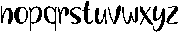 Jayden Regular otf (400) Font LOWERCASE