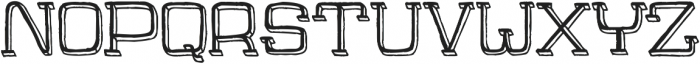 Jaywalk-With-Shadow ttf (400) Font UPPERCASE