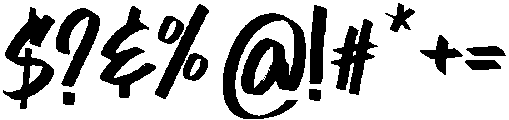 Jazzy otf (400) Font OTHER CHARS