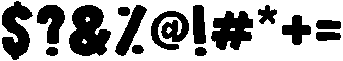 januari 6 otf (400) Font OTHER CHARS