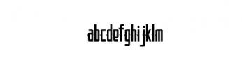 JACKLANDTWO.ttf Font LOWERCASE