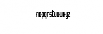 JACKLANDTWO.ttf Font LOWERCASE