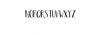 JacintaBrush-Regular.otf Font UPPERCASE