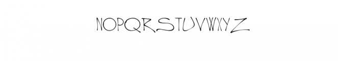 Jackz_handy.ttf Font UPPERCASE