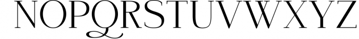 JadeBud Modern Elegant Serif Font UPPERCASE