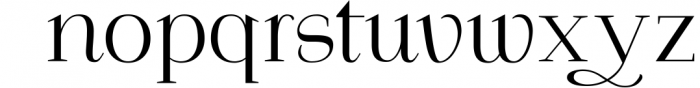 JadeBud Modern Elegant Serif Font LOWERCASE