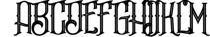 Jailetter Typeface Font UPPERCASE