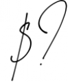 James Black Signature Font Font OTHER CHARS