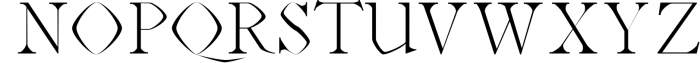 Janecia Serif Typeface 2 Font UPPERCASE