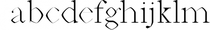 Janecia Serif Typeface 2 Font LOWERCASE