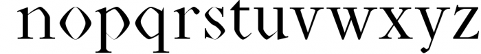 Janecia Serif Typeface Font LOWERCASE