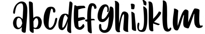 Januari Blossom | A Cute Handwritten Display Font Font LOWERCASE