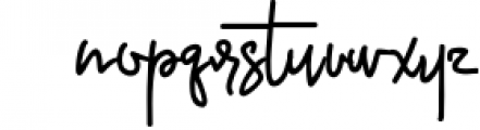 Jasmine Luxury Handwriting Font LOWERCASE