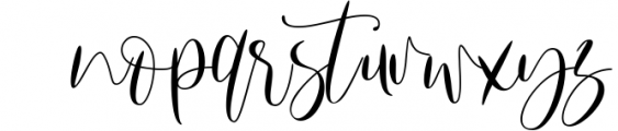 Jasmine // Modern Calligraphy Font LOWERCASE