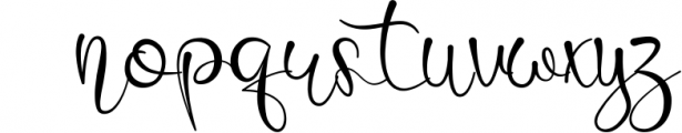Jasmine Rose - Beauty Modern Calligraphy Font LOWERCASE