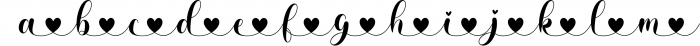 jacky betty | Lovely Calligraphy 2 Font LOWERCASE