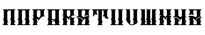 JAKEJARKOR - INGOBERNABLE Font LOWERCASE