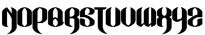 JAKEJARKOR - LOCURA Font UPPERCASE