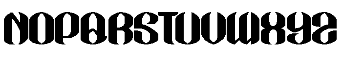 JAKEJARKOR - LOCURA Font LOWERCASE