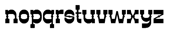Jabanero Font LOWERCASE